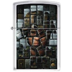 GENUINE ZIPPO LIGHTER MILITARY REFLECTIONS