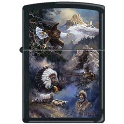 GENUINE ZIPPO THE SPIRIT OF THE WEST BLAYLOCK SERIES LI