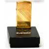 Image 2 : GENUINE ZIPPO LIGHTER "CLASSIC GOLD" MADE IN THE U.S.