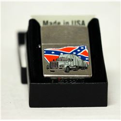 GENUINE ZIPPO LIGHTER "HAULIN DIXIE" MADE IN THE U.S.