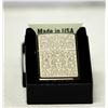 Image 1 : GENUINE ZIPPO LIGHTER "ORIENTAL ABSTRACT" MADE IN THE U