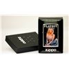 Image 1 : GENUINE ZIPPO 1986 PLAYBOY COVER LIGHTER MADE IN U.S.A