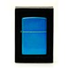 Image 1 : GENUINE ZIPPO LIGHTER CERULEAN MADE IN U.S.A