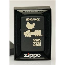 GENUINE ZIPPO LIGHTER WOODSTOCK MADE IN U.S.A