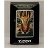 Image 1 : GENUINE ZIPPO THE CAT LOVER LIGHTER MADE IN U.S.A