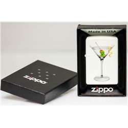 GENUINE ZIPPO LIGHTER MARTINI CLASSIC MADE IN U.S.A
