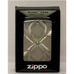 GENUINE ARMOR ZIPPO LIGHTER "THE STONE WEAVE" MADE IN U