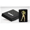 Image 2 : GENUINE ZIPPO LIGHTER "LADY & GUNS" MADE IN THE USA