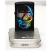 Image 2 : GENUINE ZIPPO LIGHTER "SKULL" MADE IN THE U.S.