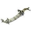Image 1 : 14" MONGOLIAN STYLE DEER BLADE W/CAMO PRINT SHEATH