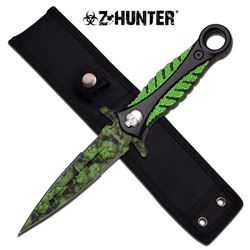 ZOMBIE HUNTER EDITION 9.75" PARTIALLY SERRATED FULL TAN