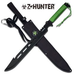 ZOMBIE HUNTER EDITION 25  FULL TANG SWORD W/SHEATH