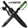 Image 1 : ZOMBIE HUNTER EDITION 25" FULL TANG SWORD W/SHEATH