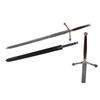 Image 1 : 54" MEDIEVAL STYLE CLAYMORE SWORD W/SHEATH