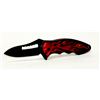 Image 2 : FOLDING KNIFE W/SKULLS & FLAMES