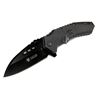 Image 1 : ALL BLACK 8" SPRING ASSITED Z-KILLER KNIFE W/ BELT CLIP