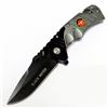 Image 1 : 8" SILVER/BLACK SPRING ASSISTED BLACK WATER COLLECTION