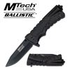 Image 1 : 5" BLACK MTECH BALLISTIC "WAR GAMES" SPRING ASSISTED KN