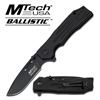 Image 1 : BLACK 5" MTECH BALLISTIC "MONOCHROMATIC" SPRING ASSISTE
