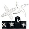 Image 1 : SET OF 2 SHURIKAN NINJA STARTS