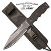 Image 1 : U.S ARMY 11.75" FIXED BLADE KNIFE W/SHEATH