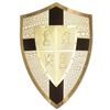 Image 1 : 18.5" X 28" MEDEIVAL STYLE KNIGHTS SHIELD