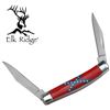 Image 1 : ELK RIDGE FOLDING CONFADERATE POCKET KNIFE