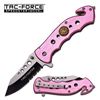 Image 1 : TAC-FORCE ASSISTED OPENING RESCUE KNIFE "LADY FIREFIGHT