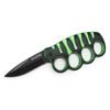 Image 1 : GREEN SLIME DESIGN KNUCKLE ASSISTED FOLDING KNIFE W/MET
