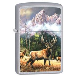 GENUINE ZIPPO THE ELK LIGHTER