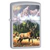 Image 1 : GENUINE ZIPPO THE ELK LIGHTER