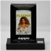 Image 1 : GENUINE ZIPPO LIGHTER PLAYBOY COVER JUNE 1992 SERIES MA