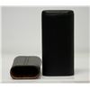Image 2 : VISOL WOODY BLACK LEATHERETTE CIGAR CASE