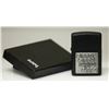 Image 2 : GENUINE ZIPPO LIGHTER "ZIPPO ZIPPO ZIPPO" MADE IN USA
