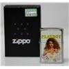 Image 2 : GENUINE ZIPPO LIGHTER PLAYBOY COVER JUNE 1992 SERIES MA