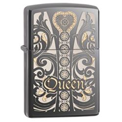GENUINE ZIPPO THE QUEEN LIGHTER