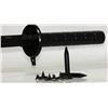 Image 2 : COLLECTIBLE BACK NINJA SWORD W/ ACCESSORIES