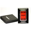 Image 1 : GENUINE ZIPPO LIGHTER"ZIPPO USA FRAME 2 RED"
