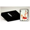 Image 2 : GENUINE ZIPPO LIGHTER"HOLLYWOOD LADY ACE"MADE IN USA