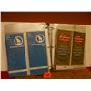 Image 1 : GN RR and Milwaukee and other RR time table booklets, 1911 and newer, in 3-ring binder