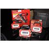 Image 1 : LOT OF SNAP ON; FINISH NAILER AND BRAD NAILER SETS AND 4 LED WORK LIGHTS