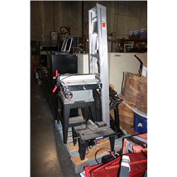 PALLET LOT OF TOOLS; CRAFTSMAN TABLE SAW, BLACK&DECKER WORK MATE, MASTER CRAFT ROUTER TABLE WITH