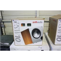 POLK AUDIO POWERED SUB WOOFER