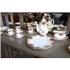 Image 2 : 29PC ROYAL ALBERT ENGLAND OLD COUNTRY ROSE PATTERN BONE CHINA DINNER WARE SET