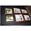 Image 1 : GROUP OF 4 FRAMED ROBERT BATEMAN PRINTS AND 2 COFFEE TABLE BOOKS