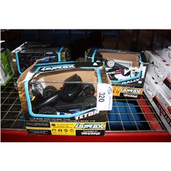 GROUP OF 3 LATRAX 4WH DR RADIO CONTROLLED MONSTER TRUCKS