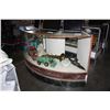 Image 1 : ANTIQUE CURVED GLASS FRONT COMMERCIAL SHOW CASE