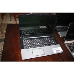 TOSHIBA LAPTOP COMPUTER - NO POWER CORD