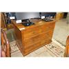 Image 1 : OAK 6 DRAWER OFFICE CABINET