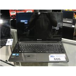 GATEWAY LAPTOP COMPUTER - NO POWER CORD